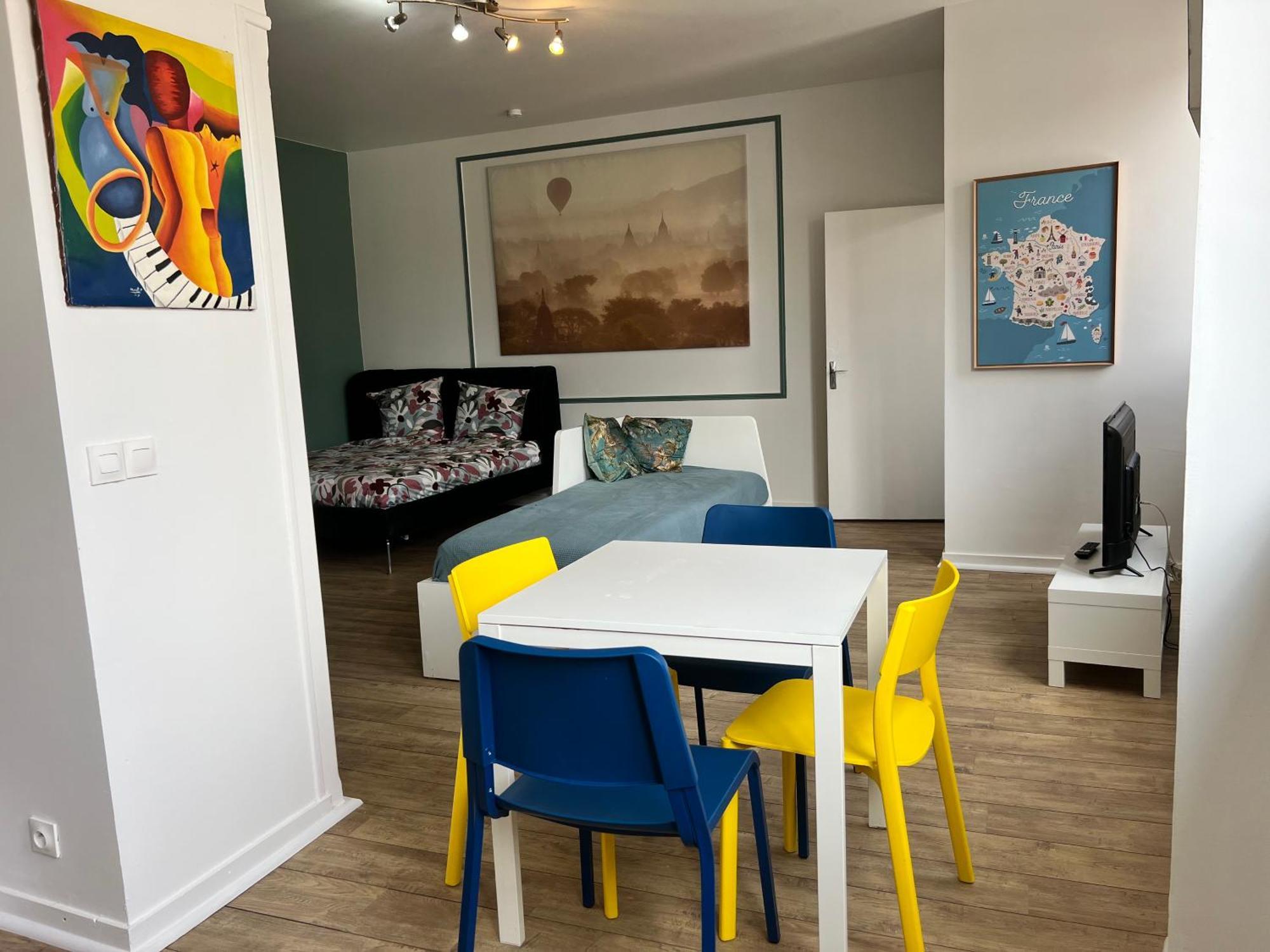 011 Chic & Cosy 40m2 Hypercentre Wifi Smart Tv Netflix Appartement Saint-Etienne (Loire)