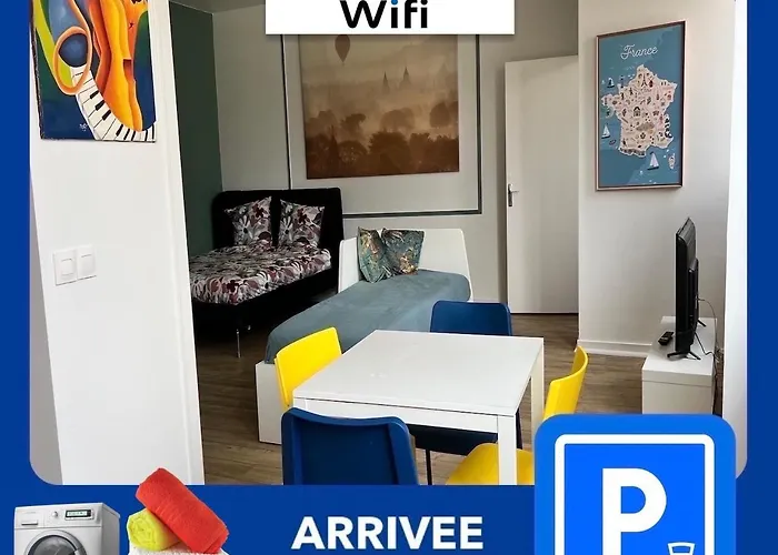 011 Chic & Cosy Studio 40M2 Hypercentre Wifi Smart Tv Netflix